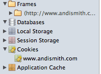 View the values in storage